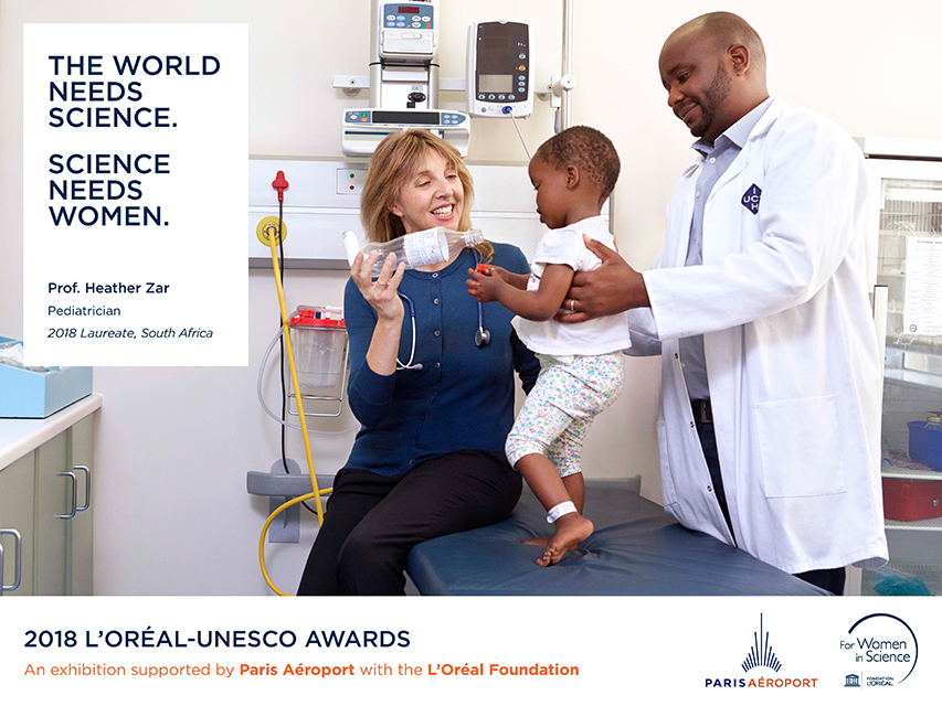 Campagne L'Oréal - Unesco FWIS 2018